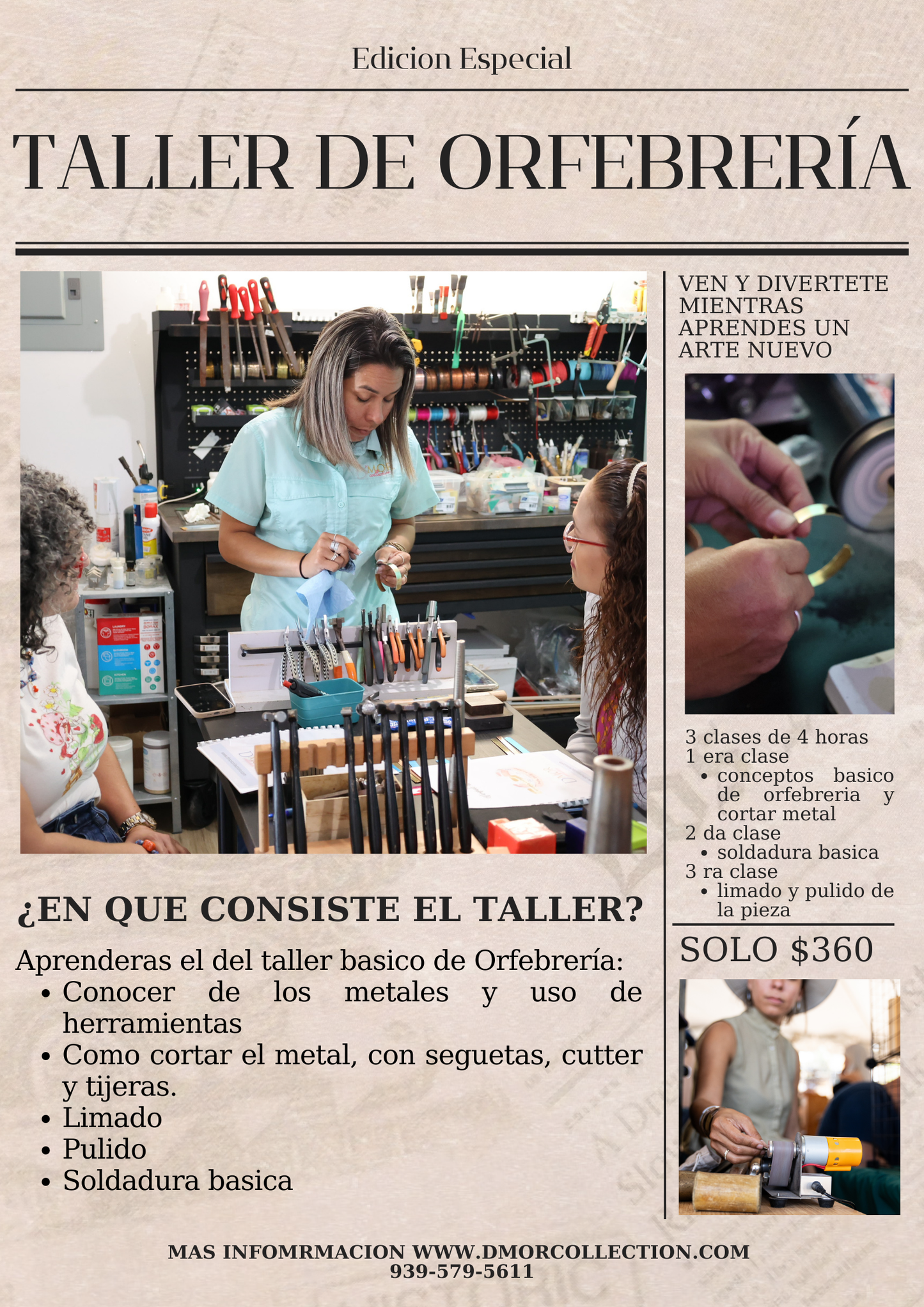 Taller Basico de Orfebrería